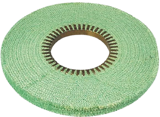 Metal halkalı sisal polisaj diskleri · Hilzinger Textile